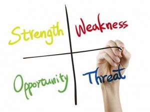 TRAINING ONLINE SWOT ANAYSIS FOR IMPROVEMENT THE ORGANIZATION’S STRATEGY