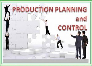 TRAINING ONLINE PRODUCTION PLANNING AND CONTROL