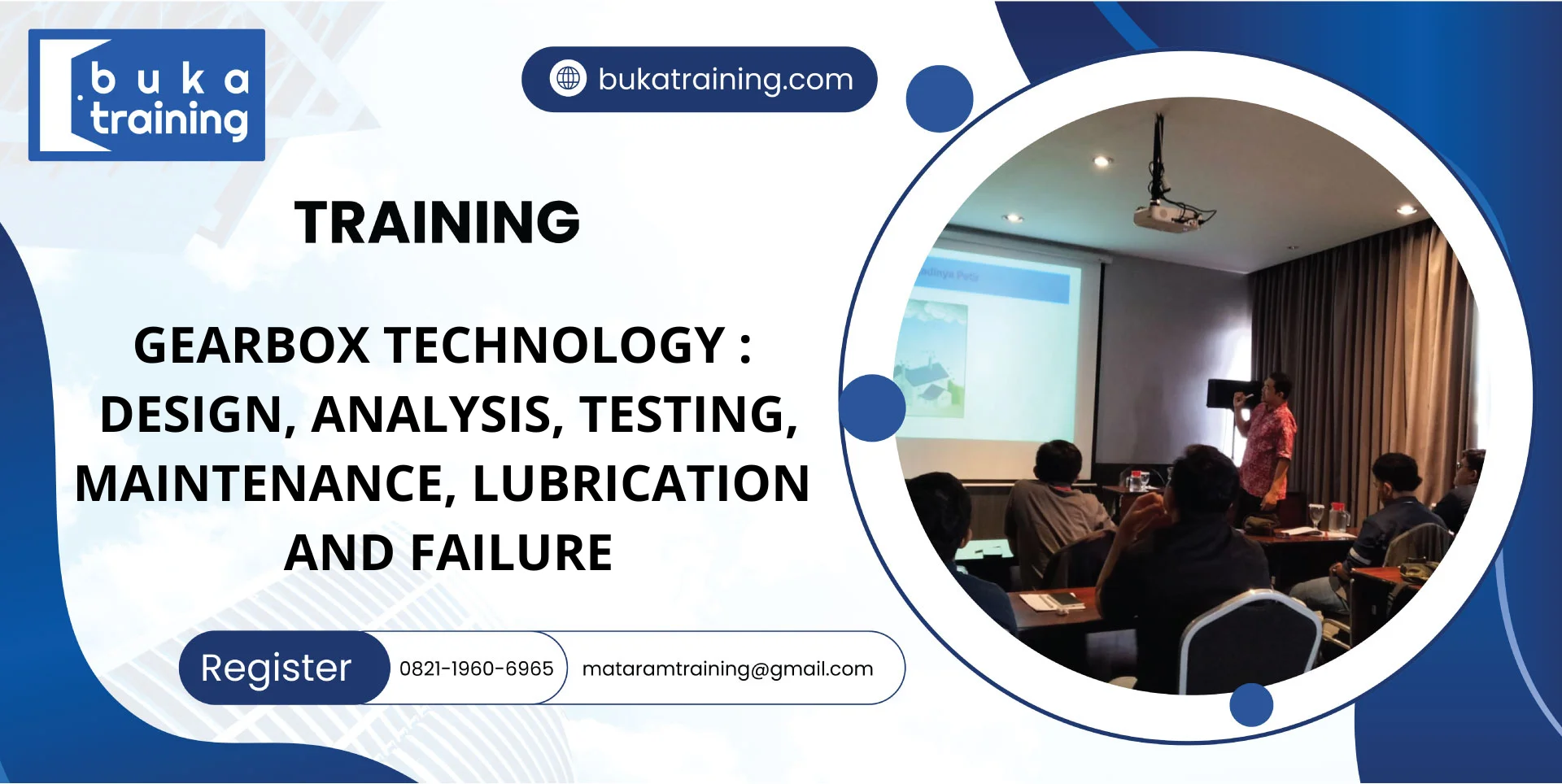 TRAINING GEARBOX TECHNOLOGY : DESIGN, ANALYSIS, TESTING, MAINTENANCE, LUBRICATION AND FAILURE