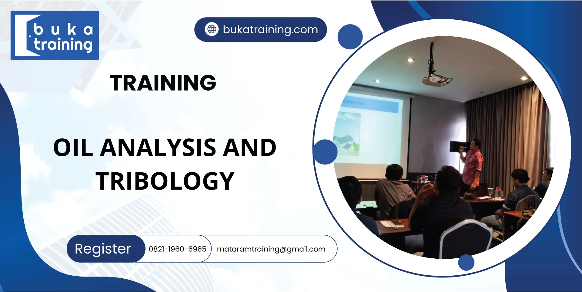 TRAINING OIL ANALYSIS AND TRIBOLOGY