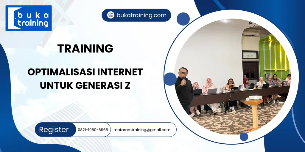 TRAINING OPTIMALISASI INTERNET UNTUK GENERASI Z