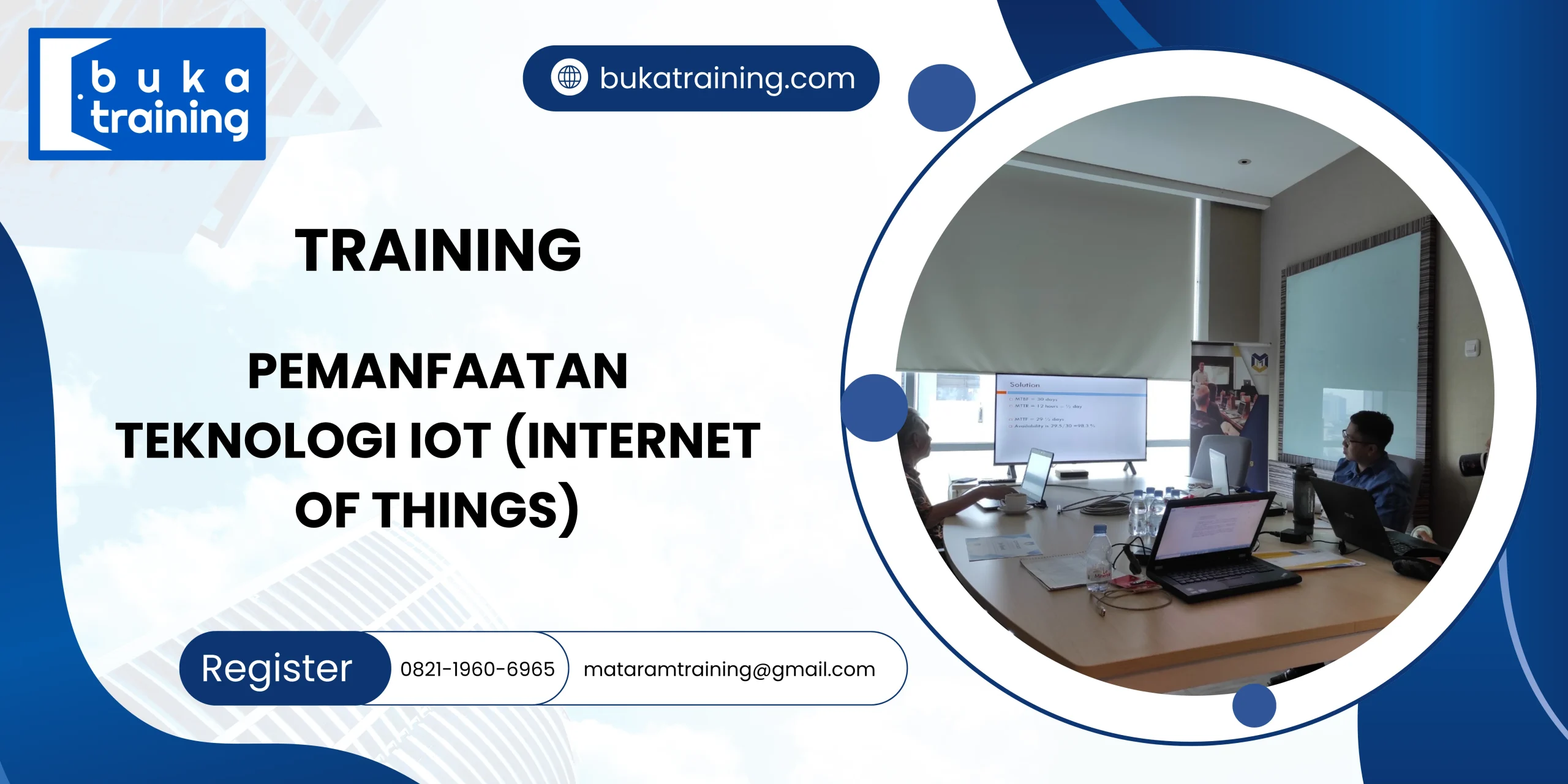 TRAINING PEMANFAATAN TEKNOLOGI IOT (INTERNET OF THINGS)