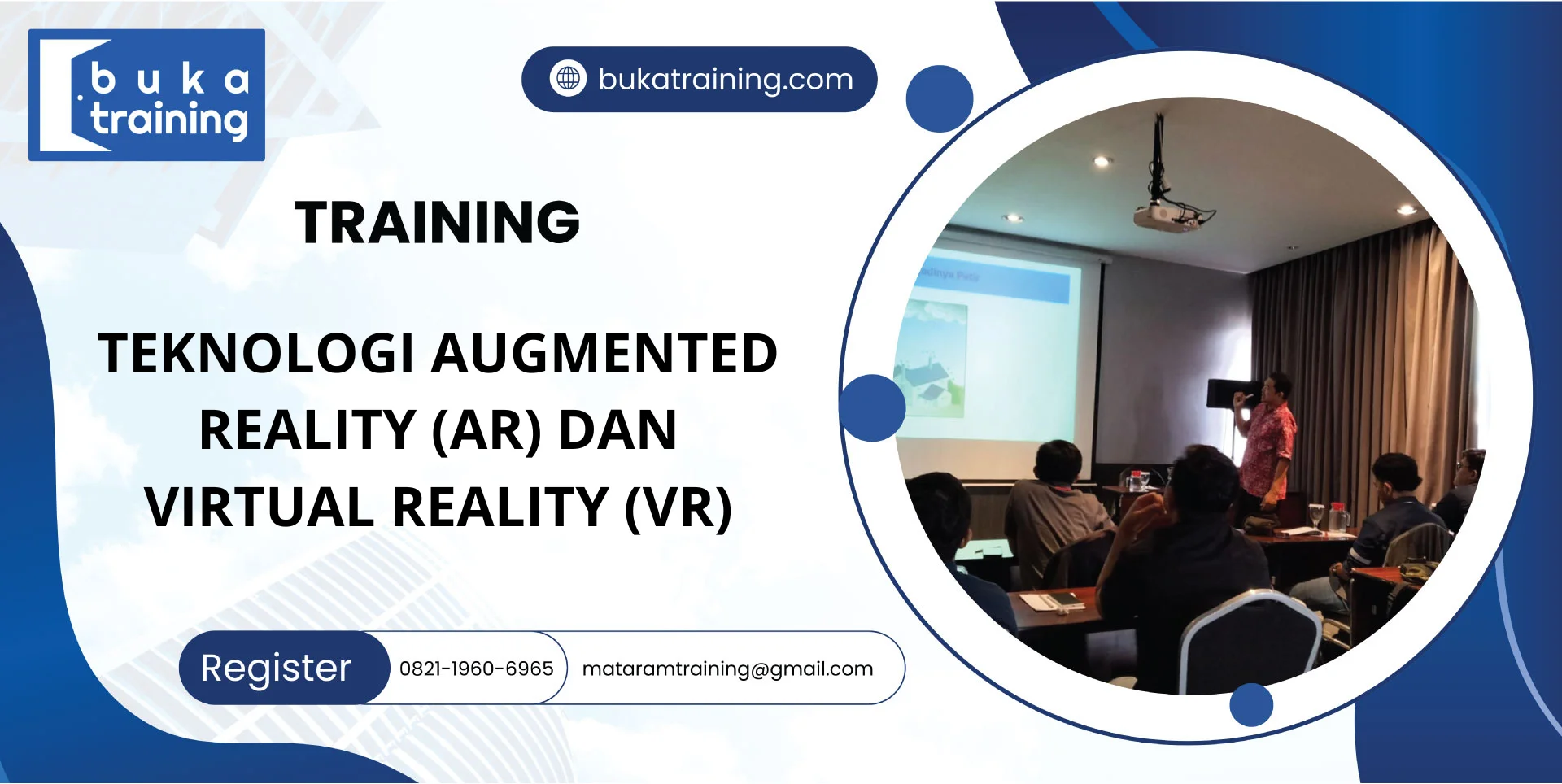 TRAINING TEKNOLOGI AUGMENTED REALITY (AR) DAN VIRTUAL REALITY (VR)