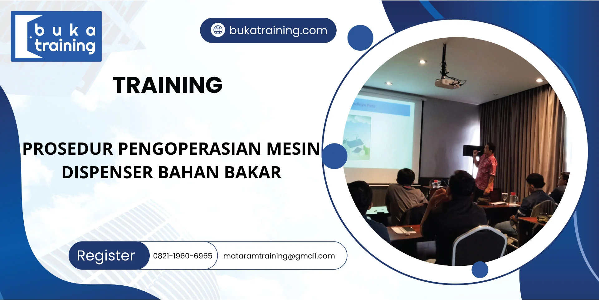 TRAINING PROSEDUR PENGOPERASIAN MESIN DISPENSER BAHAN BAKAR