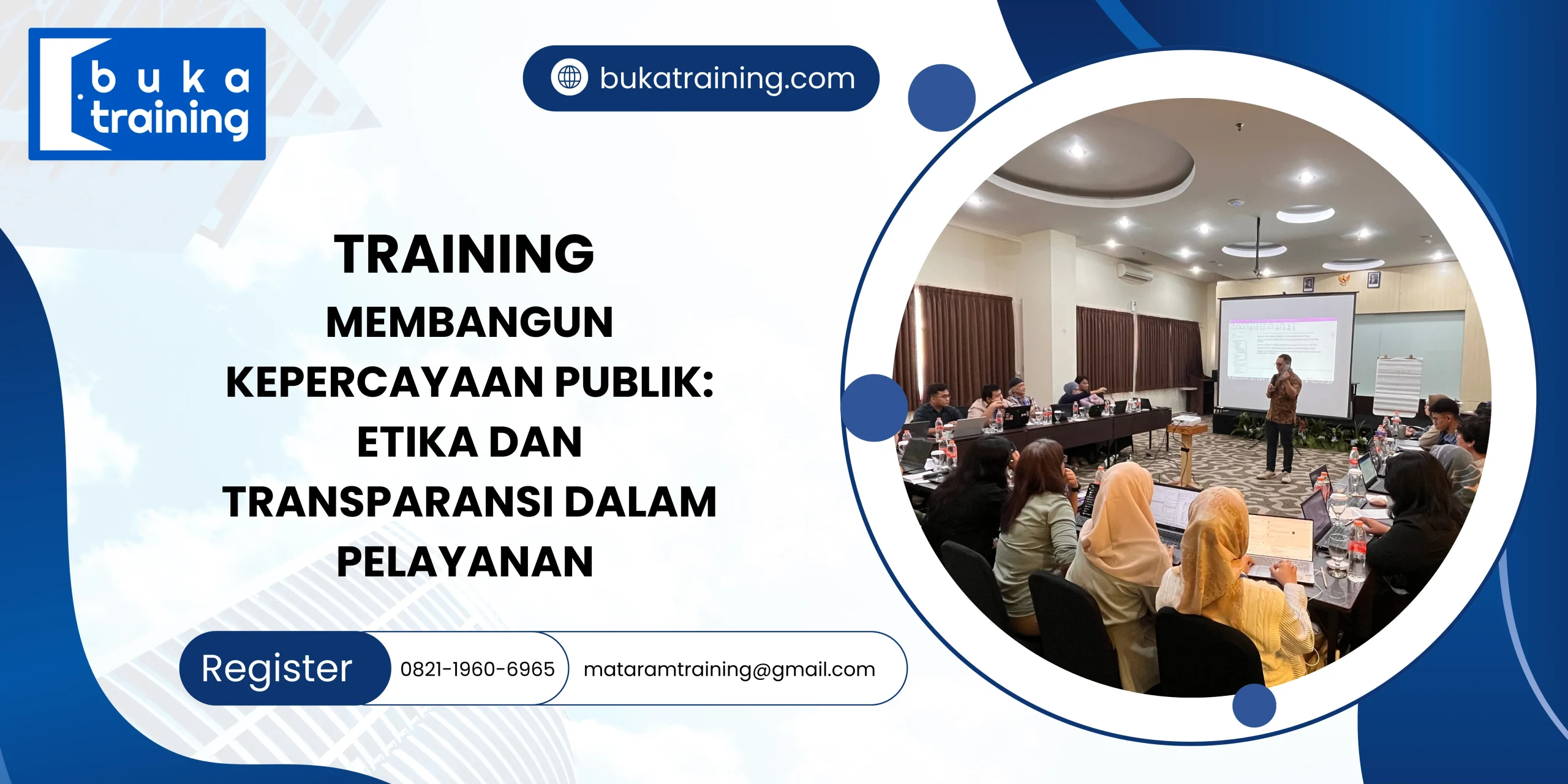 Training transparansi pelayanan publik