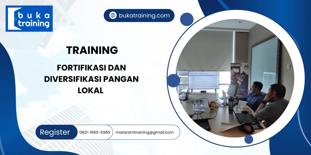 Training fortifikasi makanan bergizi