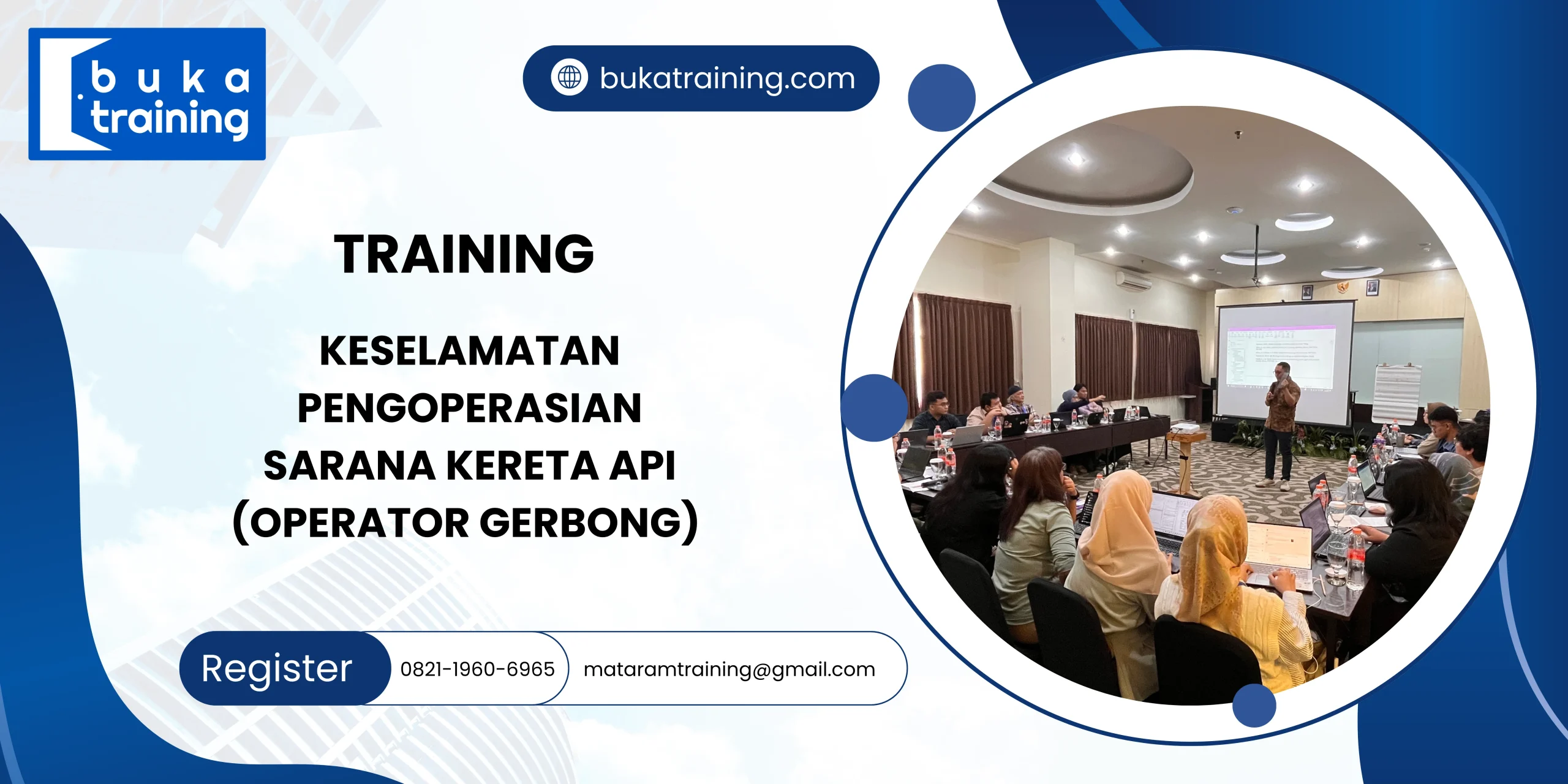 Training pengoperasian sarana kereta api Jakarta