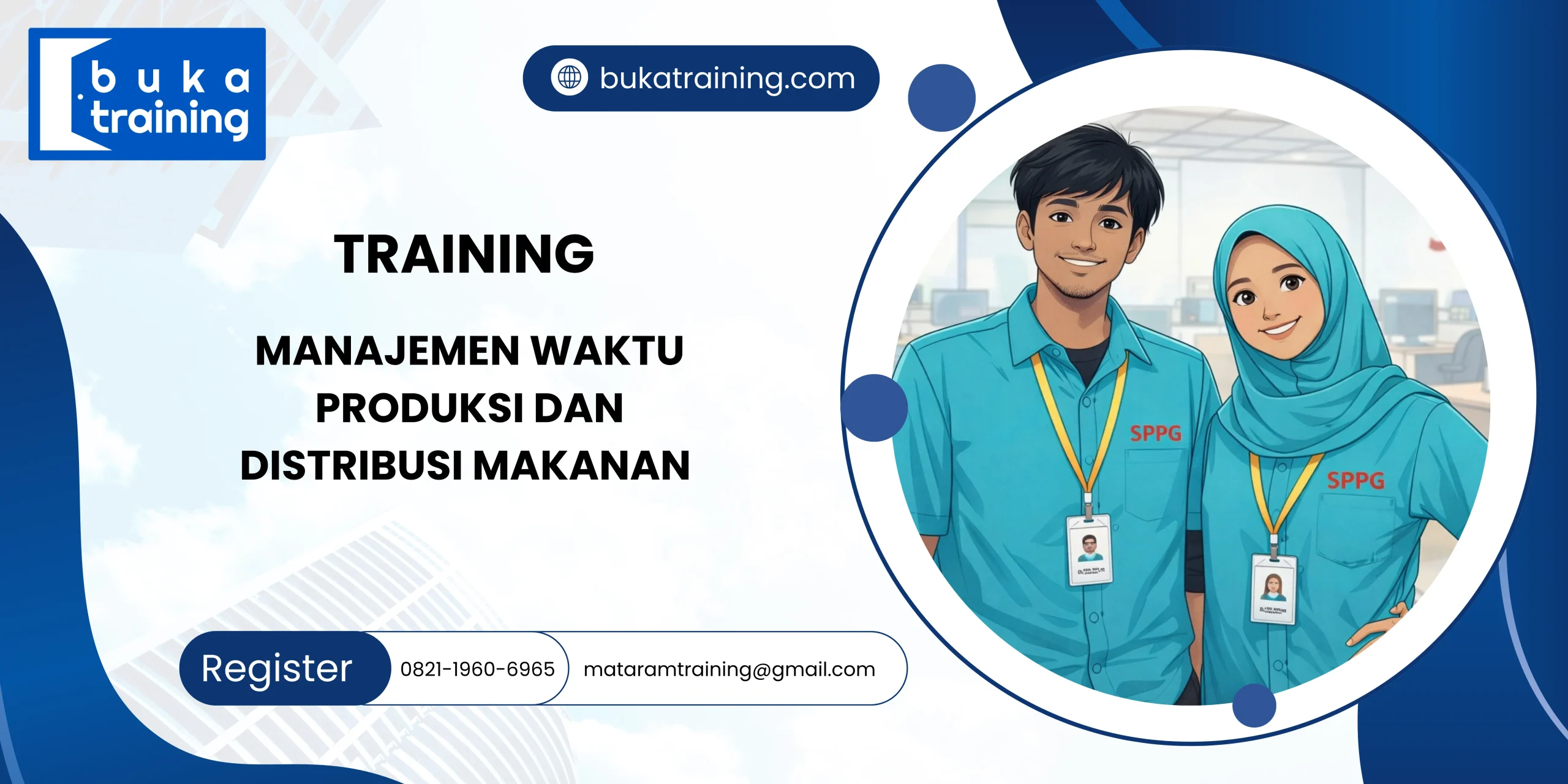 Training sistem distribusi makanan efisien JAKARTA
