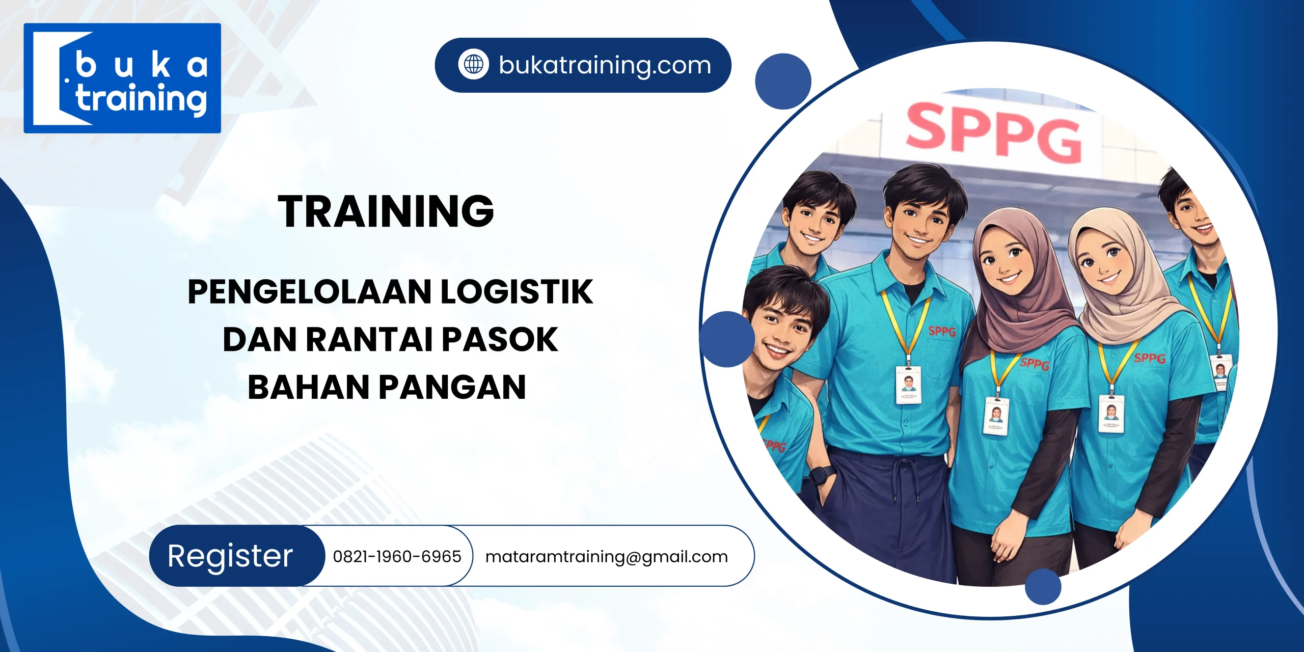 Training rantai pasok bahan makanan JAKARTA