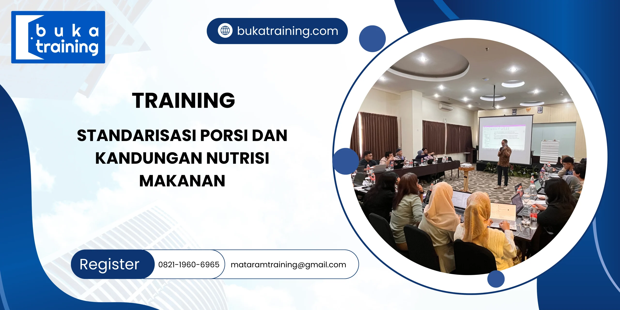 Training kandungan nutrisi makanan