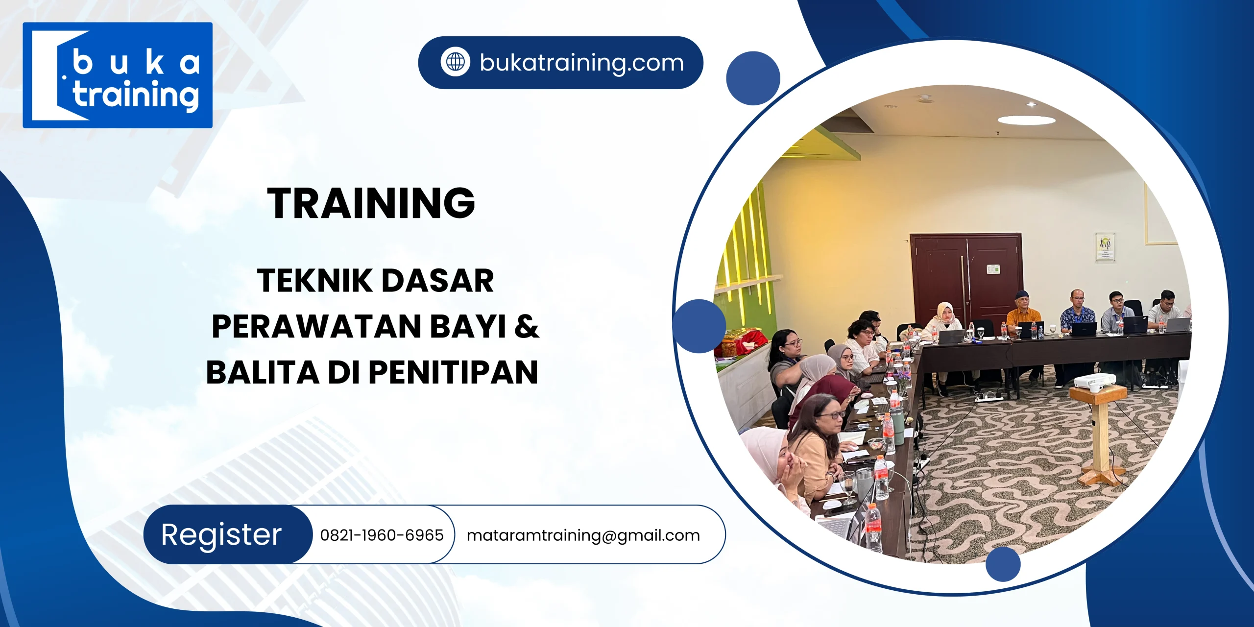 TRAINING TEKNIK DASAR PERAWATAN BAYI & BALITA DI PENITIPAN