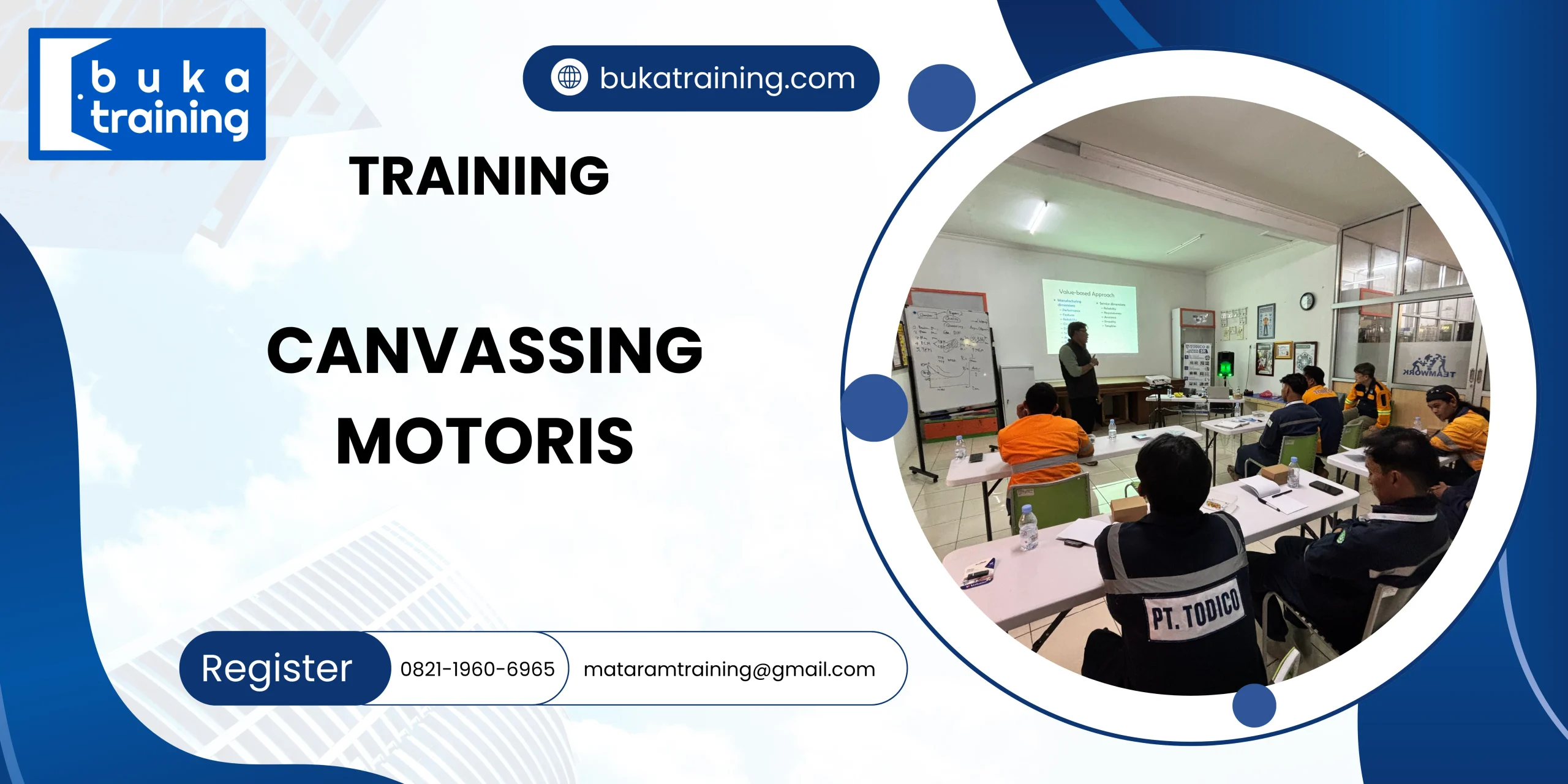 TRAINING CANVASSING MOTORIS DI JAKARTA