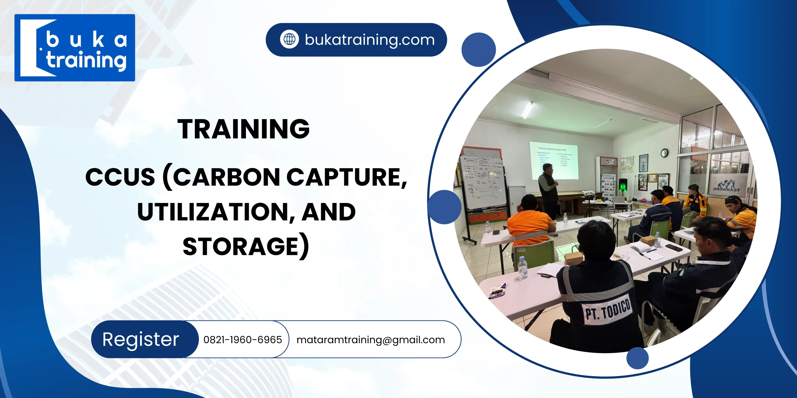 TRAINING CCUS (CARBON CAPTURE, UTILIZATION, AND STORAGE) DI JAKARTA