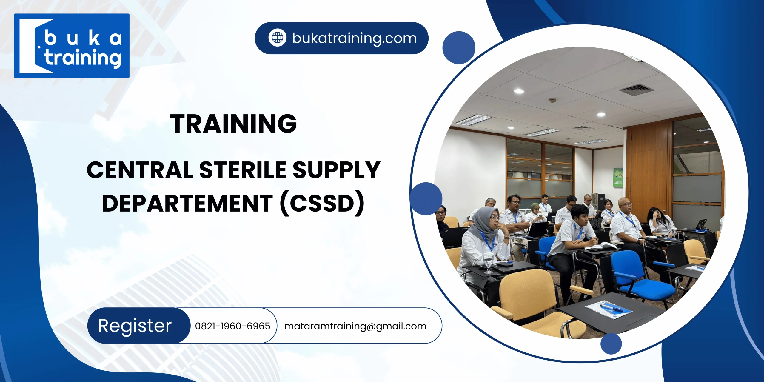 TRAINING CENTRAL STERILE SUPPLY DEPARTEMENT (CSSD) DI JAKARTA