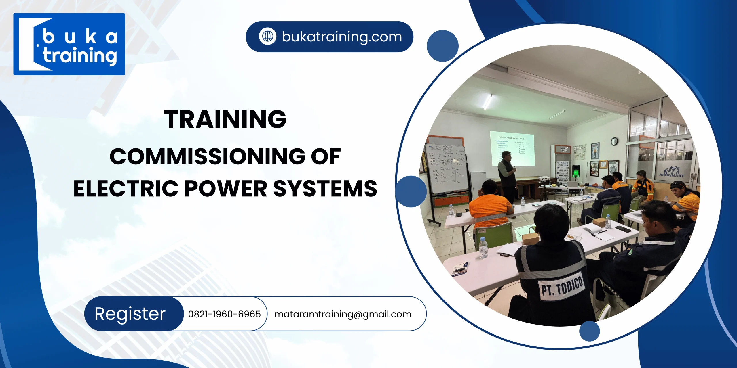 TRAINING COMMISSIONING OF ELECTRIC POWER SYSTEMS DI JAKARTA