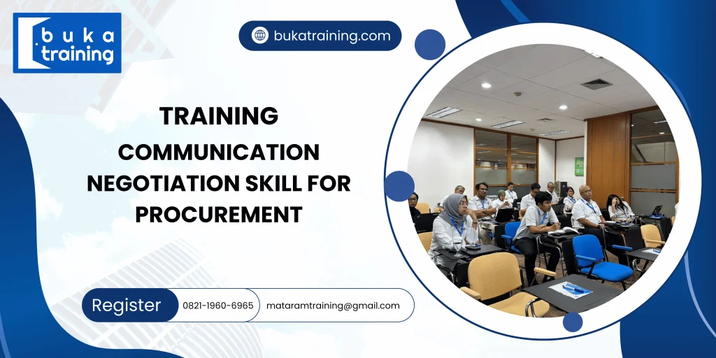 TRAINING COMMUNICATION NEGOTIATION SKILL FOR PROCUREMENT DI JAKARTA