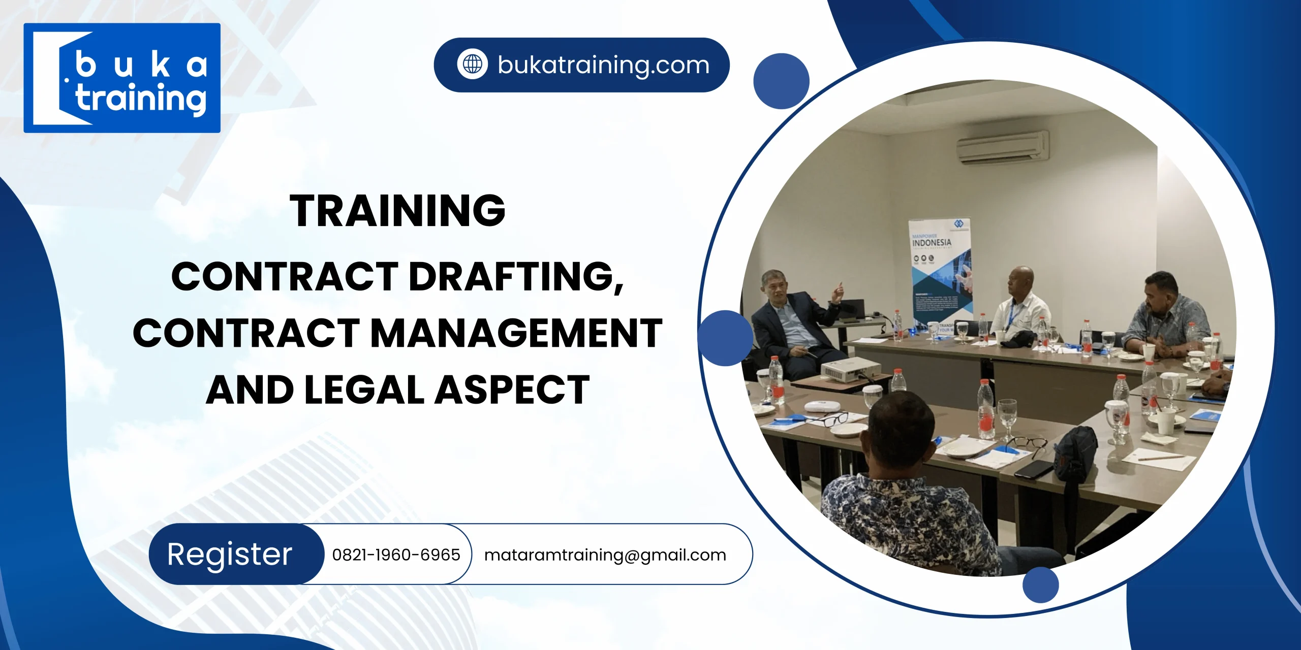 TRAINING CONTRACT DRAFTING, CONTRACT MANAGEMENT AND LEGAL ASPECT DI JAKARTA