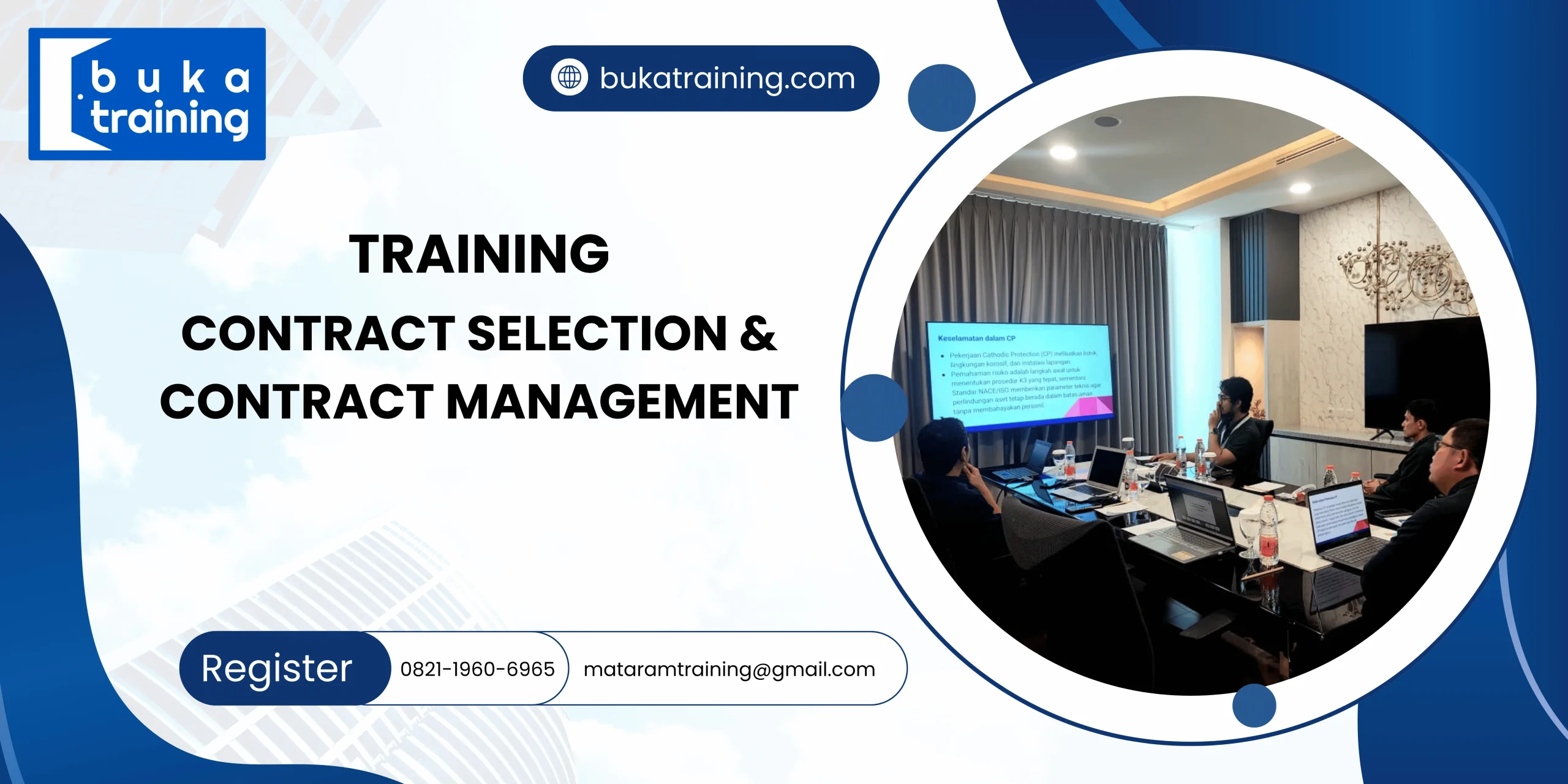 TRAINING CONTRACT SELECTION & CONTRACT MANAGEMENT DI JAKARTA