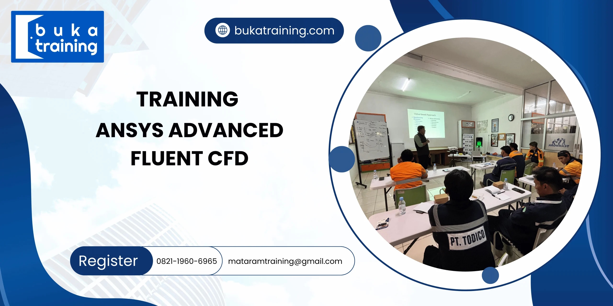 TRAINING ANSYS ADVANCED FLUENT CFD DI JAKARTA