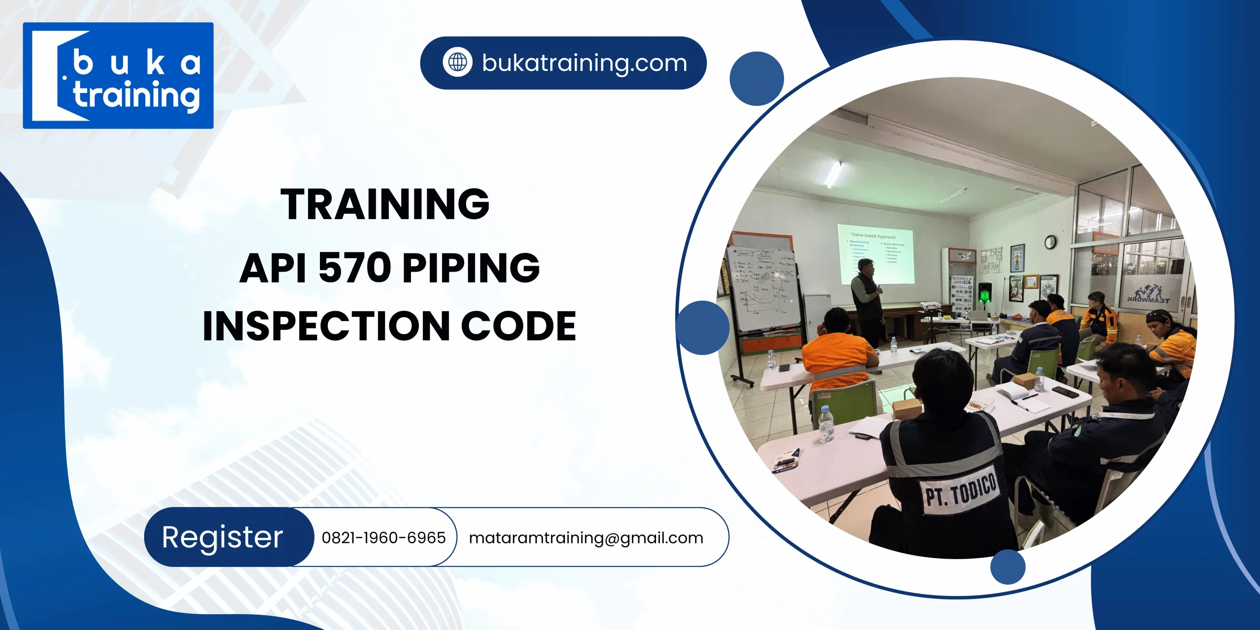 TRAINING API 570 PIPING INSPECTION CODE