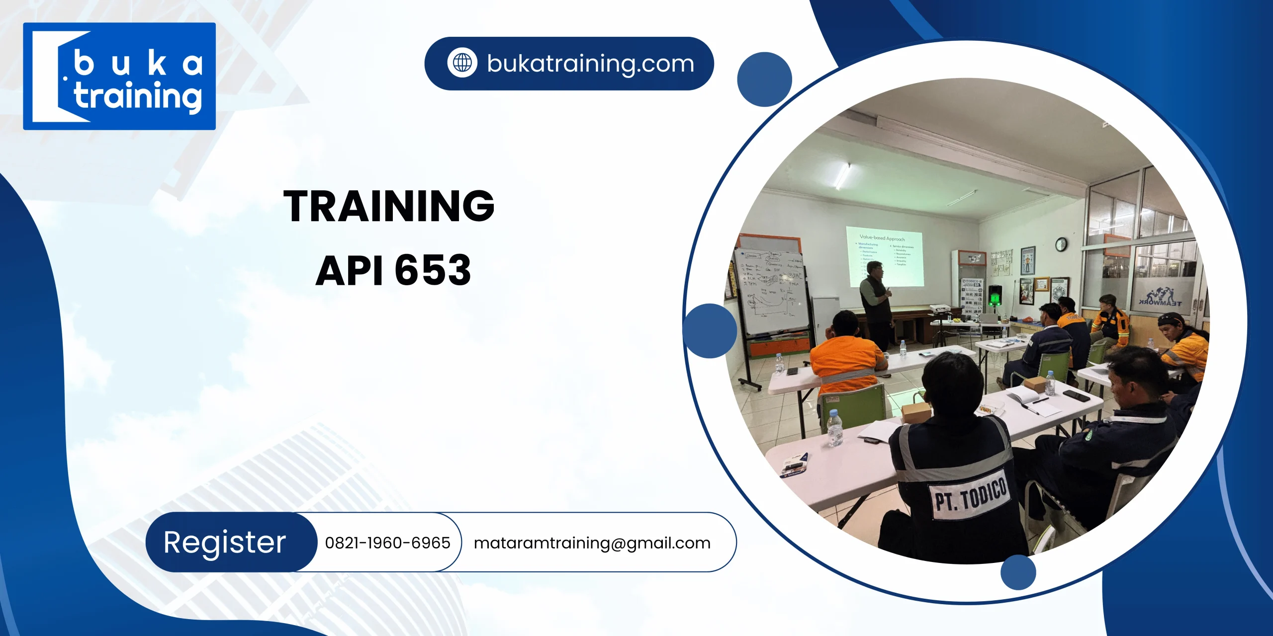 TRAINING API 653 DI JAKARTA