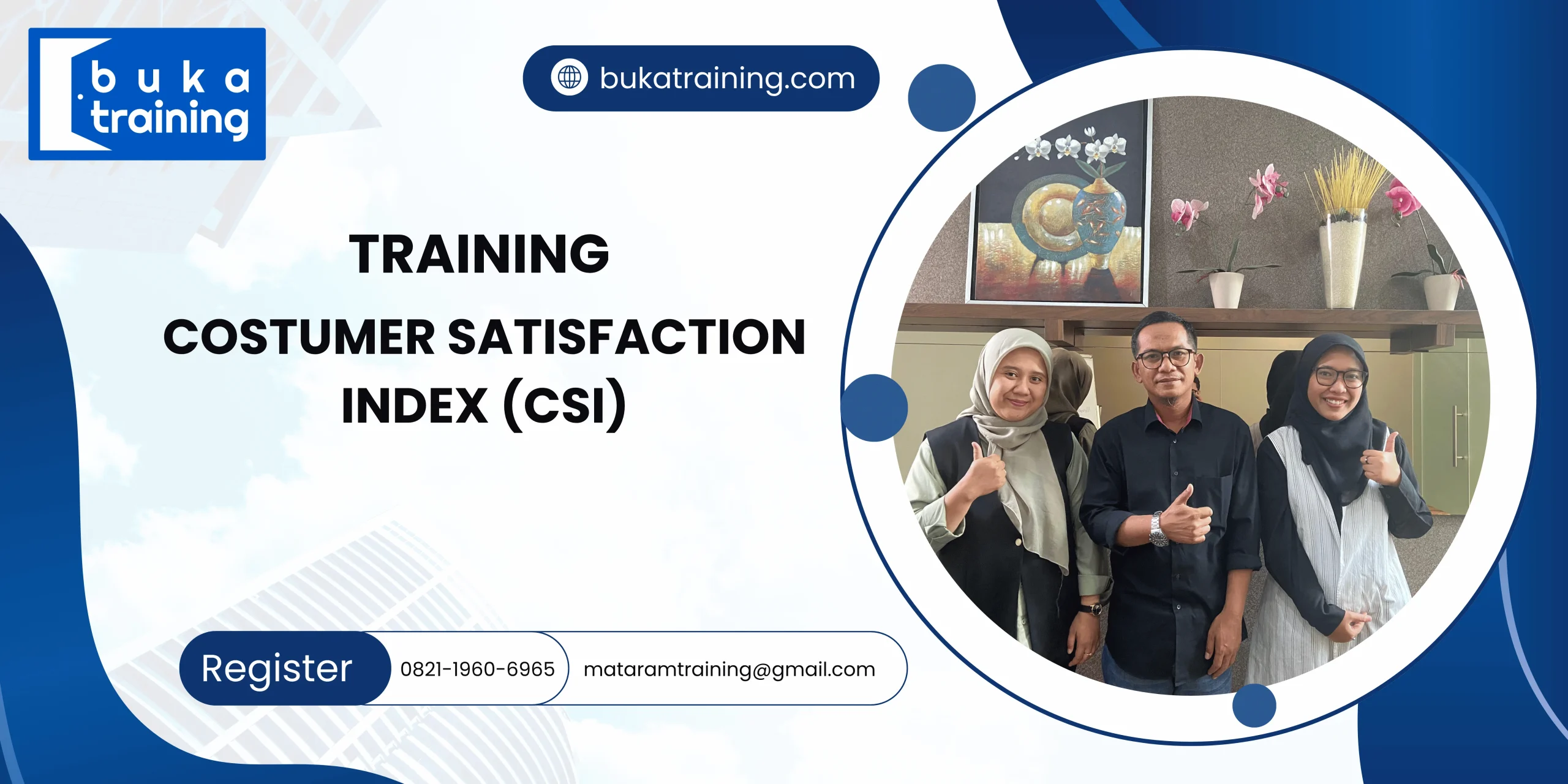 TRAINING COSTUMER SATISFACTION INDEX (CSI) DI JAKARTA