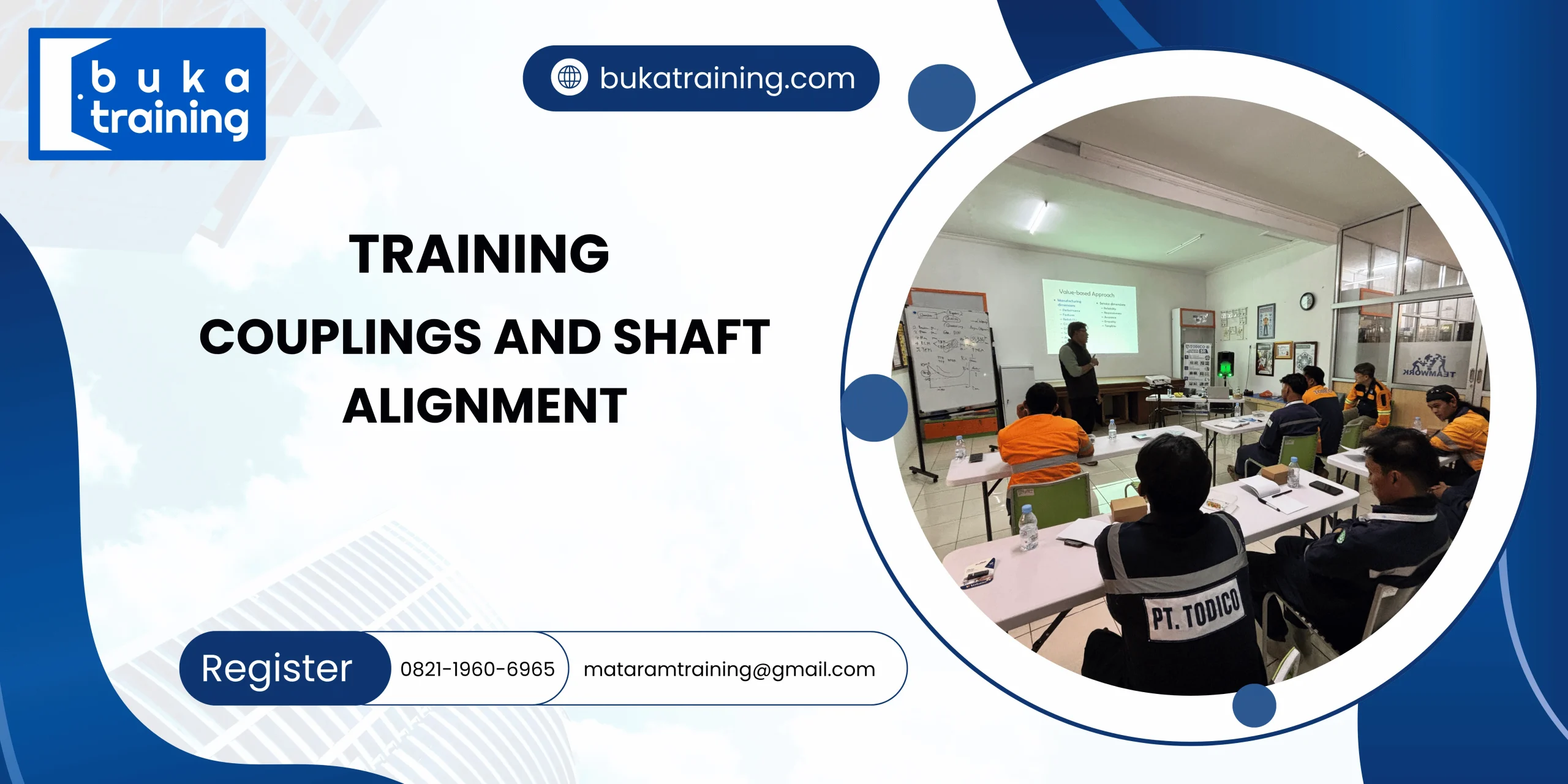 TRAINING COUPLINGS AND SHAFT ALIGNMENT DI JAKARTA