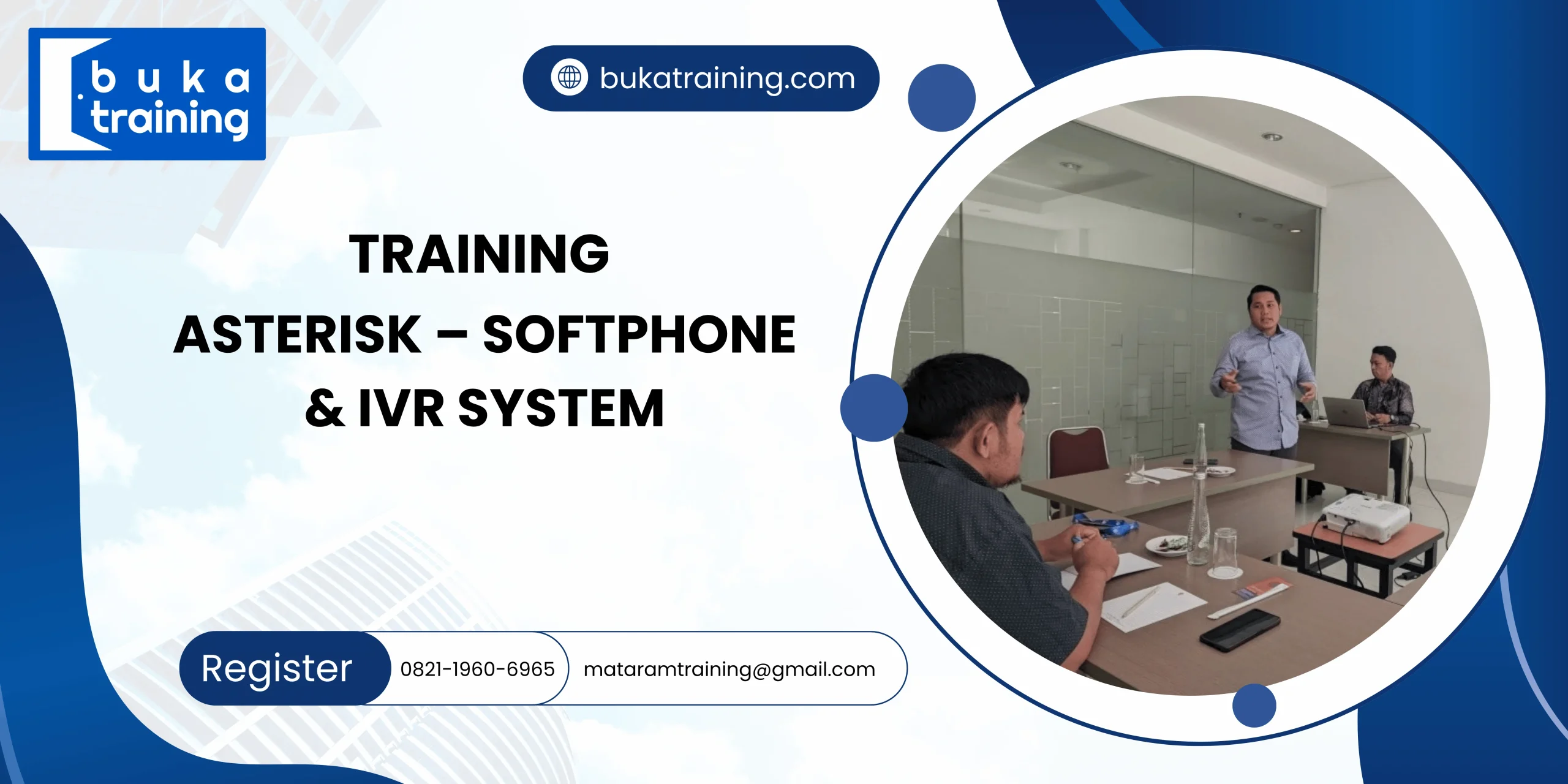 TRAINING ASTERISK – SOFTPHONE & IVR SYSTEM DI JAKARTA